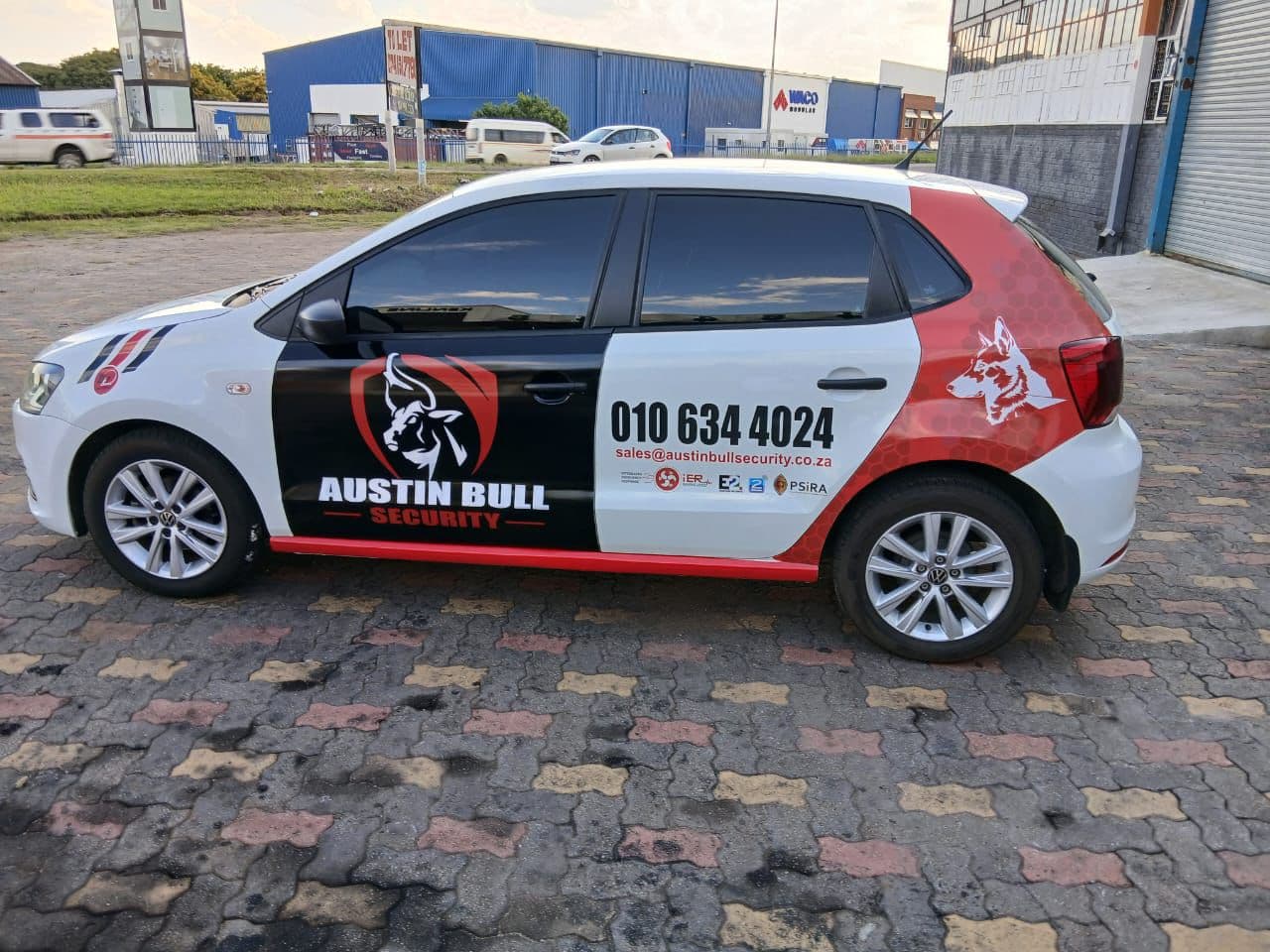 Austin Bull Security armed response and CCTV team